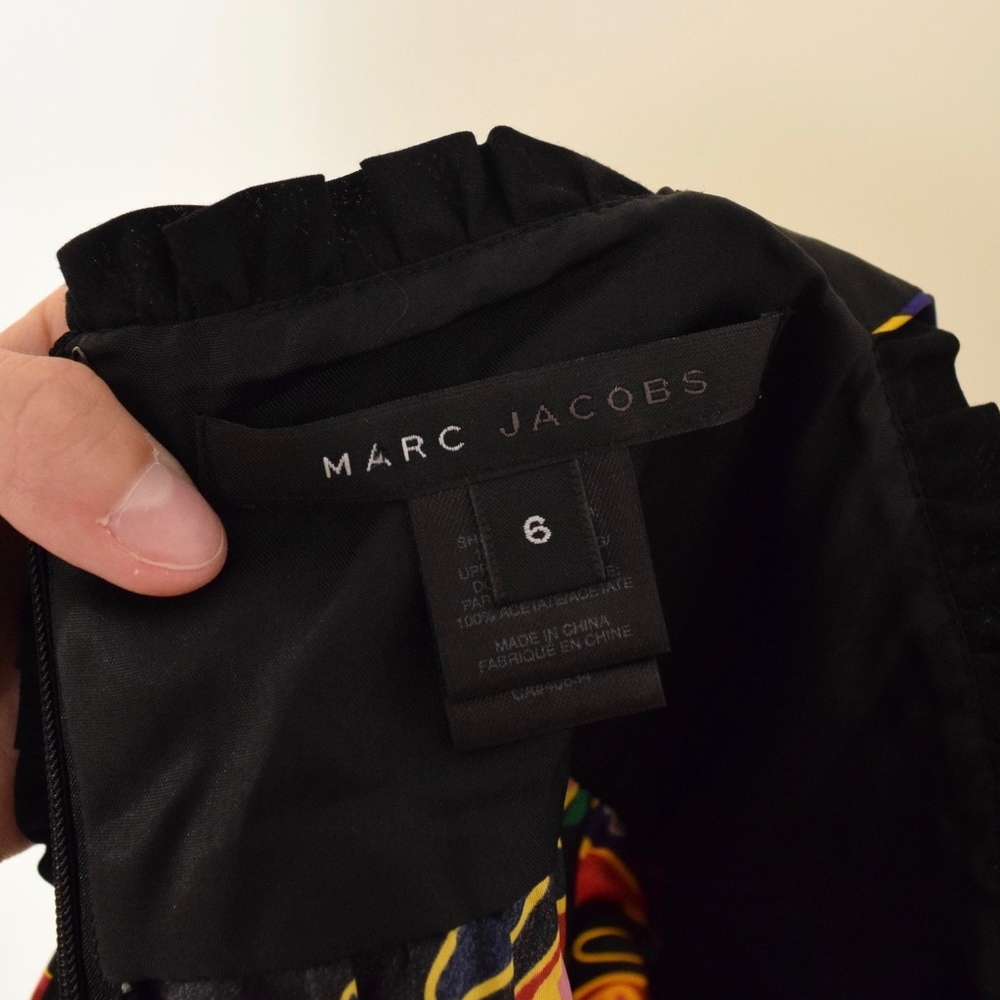 ❌SOLD❌Marc Jacobs Dainty Ruffle Silk Blouse - Picture 3 of 5